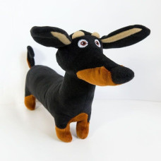 М'яка іграшка Попелюшка Собака Такса Лунго 30см (ZL271)