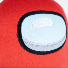 М'яка іграшка Weber Toys Валик космонавт Among Us 80см червоний (WT7071)