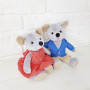 М'яка іграшка Попелюшка Мишка Джульєтта 27см (ZL116)