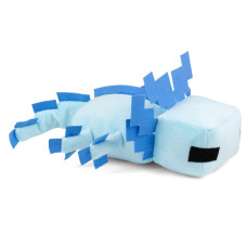 М'яка іграшка Titatin Minecraft саламандра аксолотль блакитна 37 см (TT1012)