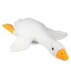 М'яка іграшка KidsQo Гусь-обіймусь білий 78см (KD736)