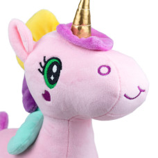 М'яка іграшка Попелюшка Єдиноріг Астра маленька рожева 32 см (ZL752)