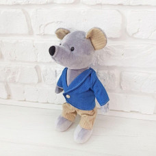 М'яка іграшка Попелюшка Миша Джастін 27см (ZL109)