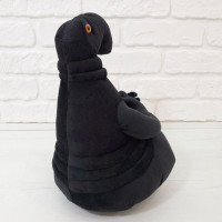 М'яка іграшка Weber Toys Почекун 38см чорний (WT2565)