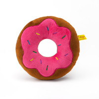 М'яка іграшка Kidsqo Пончик великий рожевий 20 см (KD6801)
