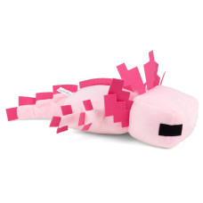 М'яка іграшка Titatin Minecraft саламандра аксолотль рожевий 37 см (TT1011)