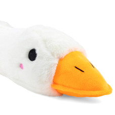 М'яка іграшка KidsQo Гусь-обіймусь білий 78см (KD736)