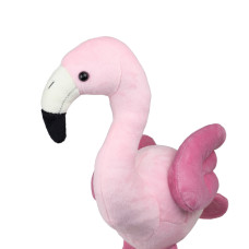М'яка іграшка Попелюшка Фламінго 24см рожева (ZL675)