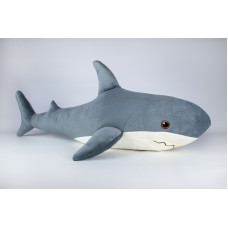 М'яка іграшка Kidsqo Акула 107см сіра (KD6691)