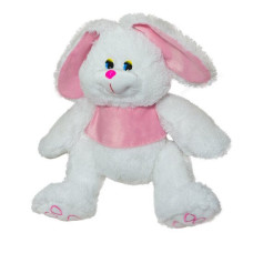 М'яка іграшка Попелюшка Заєць Сніжок 37см (ZL438)