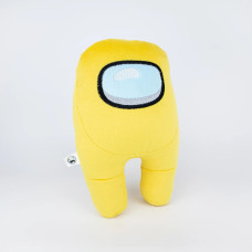 М'яка іграшка Weber Toys космонавт Among Us 20 см жовтий (WT6673)