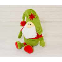 М'яка іграшка Kidsqo гномик Санта 53см оливково-червоний (KD1773)