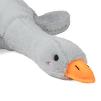 М'яка іграшка KidsQo Гусь-обіймусь сірий 52 см (KD743)