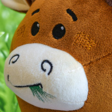 М'яка іграшка Попелюшка бик Ерба 22см (ZL642)