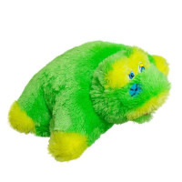 М'яка іграшка Попелюшка Подушка трансформер жаба травичка 37см (ZL253)