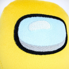 М'яка іграшка Weber Toys космонавт Among Us 20 см жовтий (WT6673)