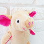 М'яка іграшка Попелюшка Порося Пупсик 19см бежево-малиновий (ZL1952)