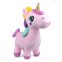М'яка іграшка Попелюшка Єдиноріг Астра маленька рожева 32 см (ZL752)