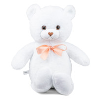 М'яка іграшка Попелюшка Ведмежа Моті 45 см біле (ZL737-1)