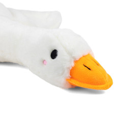 М'яка іграшка KidsQo Гусь-обіймусь білий 52 см (KD735)