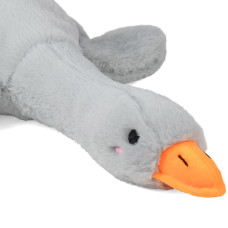 М'яка іграшка KidsQo Гусь-обіймусь сірий 105 см (KD744)