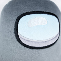 М'яка іграшка Weber Toys Валик космонавт Among Us 60см сірий (WT7044)