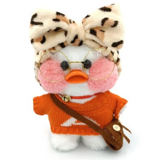 Дитяча м'яка іграшка LaLaFanFan Каченя біле з аксесуарами (LF4284WT)