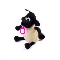 М'яка іграшка Weber Toys Баранчик Тіммі 36см рожева соска (WT5123)