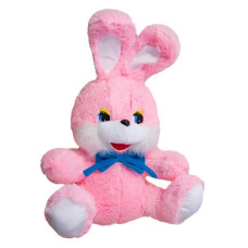 М'яка іграшка Попелюшка Заєць Степашка маленький 45см рожевий (ZL2662)