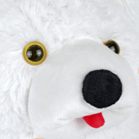 М'яка іграшка Попелюшка Ведмідь Топтигин середній 62см білий (ZL2523)