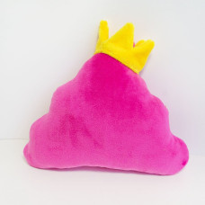 М'яка іграшка Weber Toys смайлик emoji Принцеса какашка 16см (WT614)