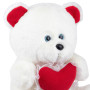 М'яка іграшка Попелюшка Ведмедик з серцем 31см (ZL111)