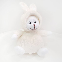 М'яка іграшка Попелюшка Ведмедик Буся в костюмі зайчика 16см (ZL549)