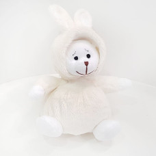 М'яка іграшка Попелюшка Ведмедик Буся в костюмі зайчика 16см (ZL549)