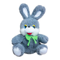 М'яка іграшка Попелюшка Заєць Степашка середній 66см сірий (ZL2733)