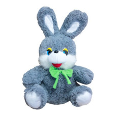М'яка іграшка Попелюшка Заєць Степашка середній 66см сірий (ZL2733)