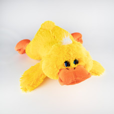 М'яка іграшка Попелюшка Качка Крякря 45см жовта (ZL421)