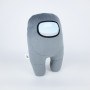 М'яка іграшка Weber Toys космонавт Among Us 20 см сірий (WT6677)