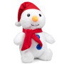 М'яка іграшка Попелюшка сніговик Фрозик у ковпаку 32 см (ZL748)