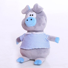 М'яка іграшка Попелюшка Порося Хосе 23см в блакитному (ZL1242)