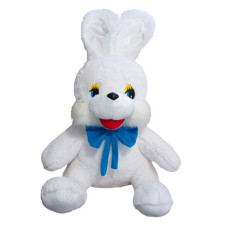 М'яка іграшка Попелюшка Заєць Степашка маленький 45см білий (ZL2661)