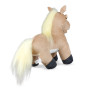 М'яка іграшка Попелюшка Конячка Міло без сідла бежева 30 см (ZL755)