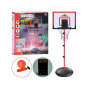 Баскетбольне кільце на стійці металеве із електронним таблом 202 см (MR1320)