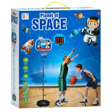 Баскетбольне кільце Planet of Space з електронним таблом, м'ячем та насосом (MR1517)