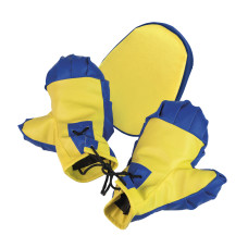 Боксерський набір Strateg Ukraine рукавички та лапа (STR2083)