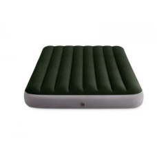 Матрац надувний Intex Велюр 152х203см зелений (64109)
