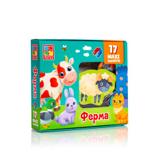 Гра настільна Vladi toys набір магнітів Ферма 17 магнітів (VT3106-24)