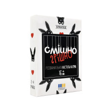 Гра настільна Strateg Смішно-грішно карткова (укр) (30671)