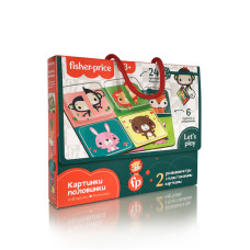 Гра розвиваюча Vladi Toys Картинки половинки. Fisher Price (VT2100-09)
