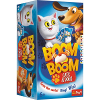Гра настільна Trefl Boom Boom Cats and Dogs (мовонезалежна) (02004)